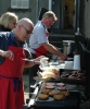  Steve and Gordon, the cooks, hard at work